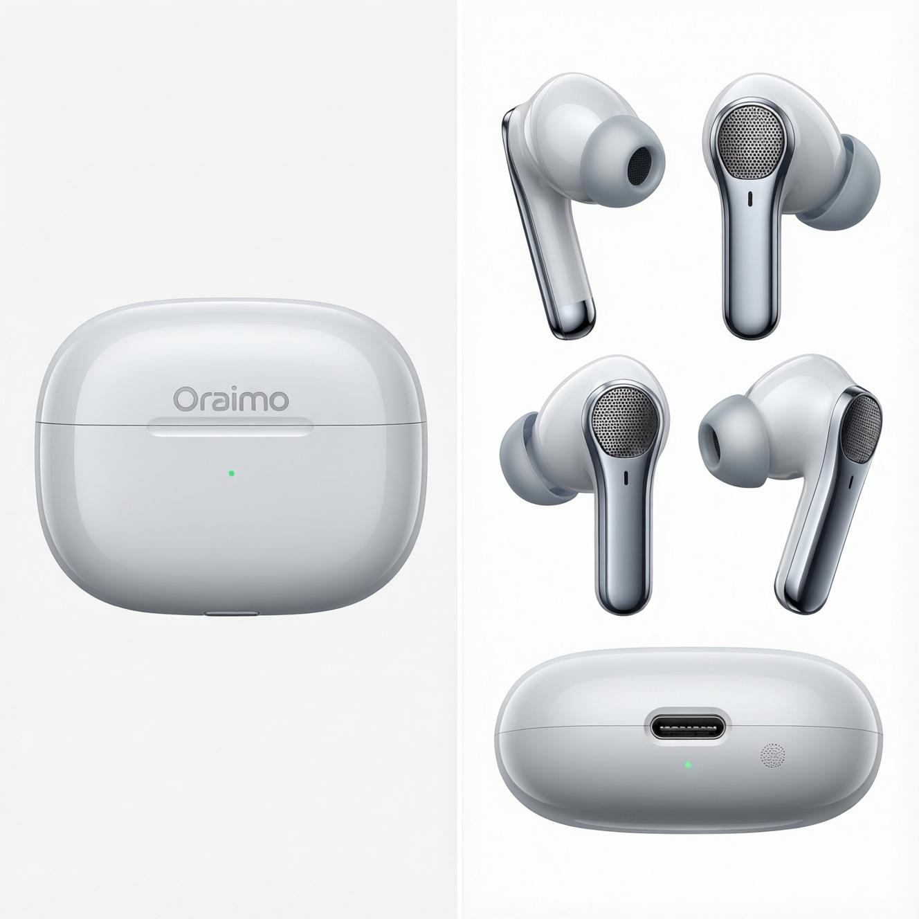 Oraimo AirBuds Pro – ENC True Wireless Earbuds