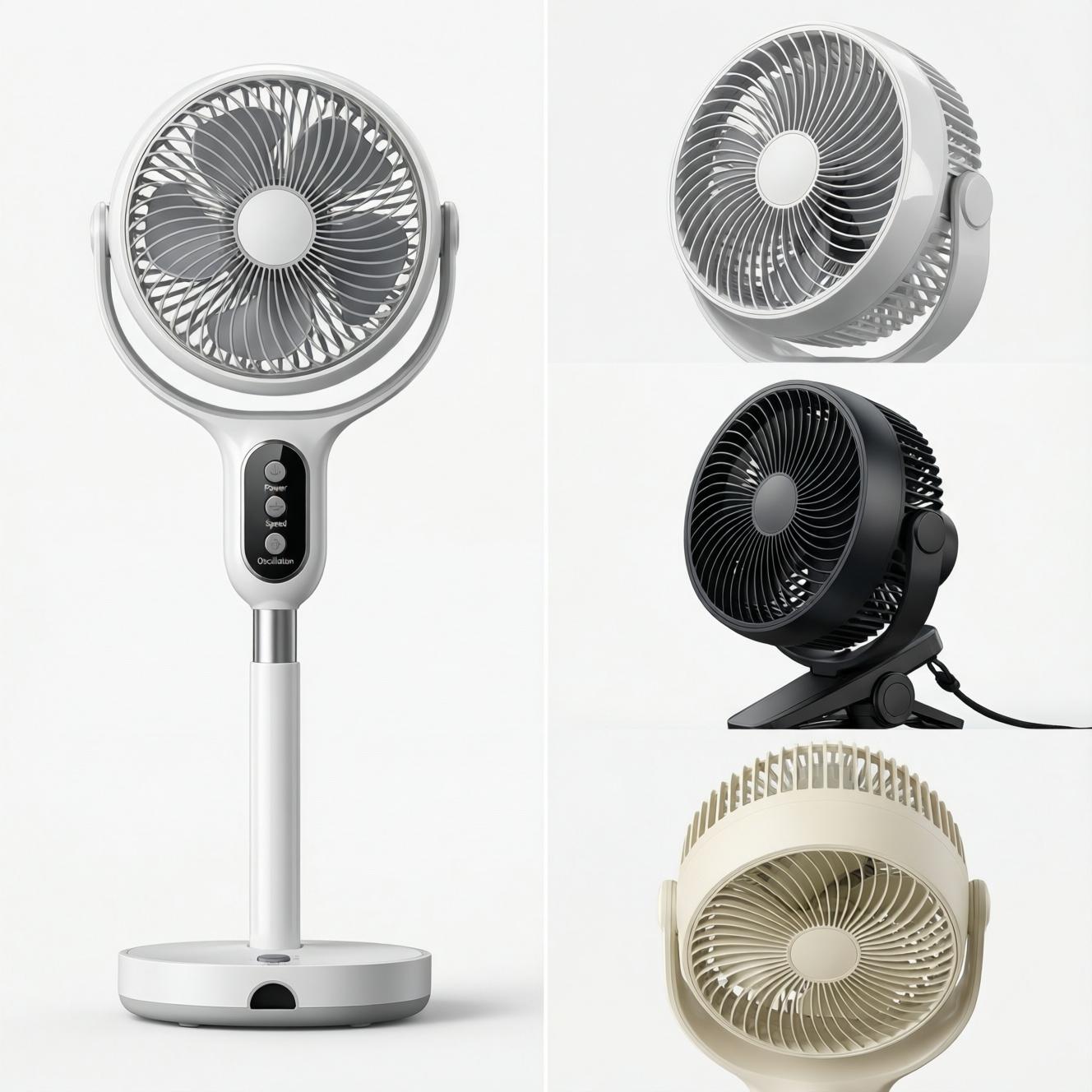 Oraimo AirCool Pro – Rechargeable Standing Fan