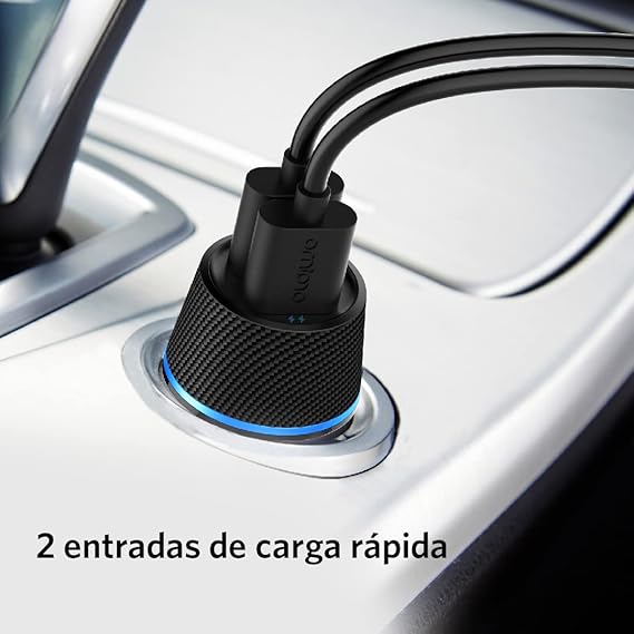 Oraimo Car Charger Pro – Dual USB Fast Charging Adapter