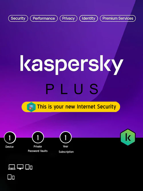 Kaspersky Plus Internet Security 2024 – 1 User