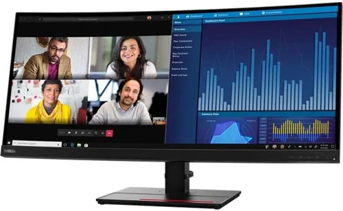 Lenovo ThinkVision P34w-20 – 34.1-inch Curved Ultra-Wide QHD Monitor (21:9)