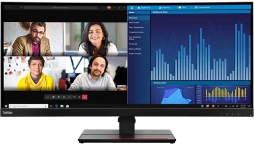 Lenovo ThinkVision P34w-20 – 34.1-inch Curved Ultra-Wide QHD Monitor (21:9)