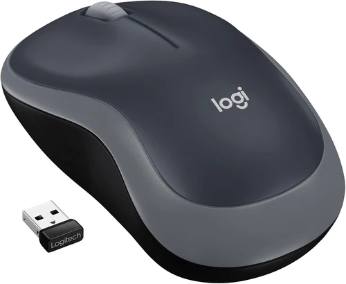 Logitech M185 Wireless Mouse – 2.4GHz, 1000 DPI, USB Mini Receiver