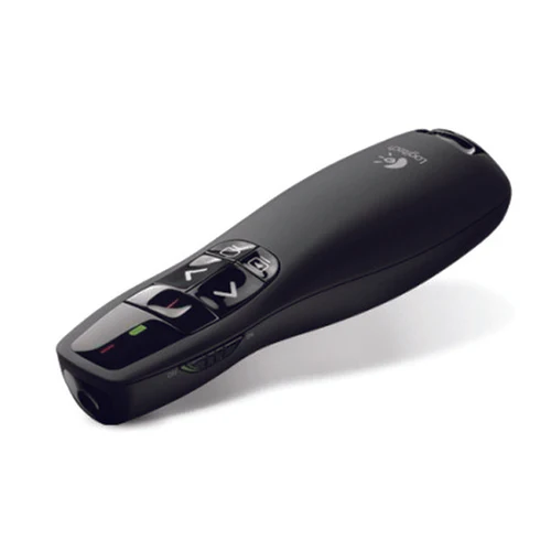 Logitech R400 Wireless Presenter – Red Laser Pointer, 2.4GHz, 15m Range