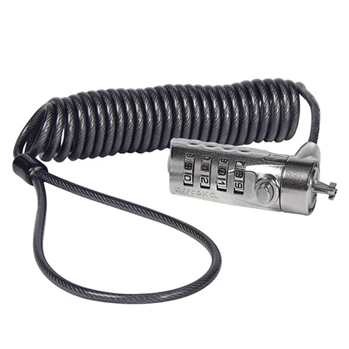 Targus DEFCON CL Laptop Cable Lock – Combination Security Lock