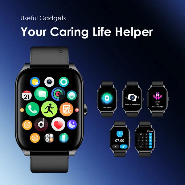 oraimo Watch 5N – 2.01" Smart Watch with HD Calling, IP68 (OSW-806N)