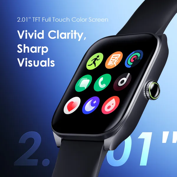 oraimo Watch 5N – 2.01" Smart Watch with HD Calling, IP68 (OSW-806N)