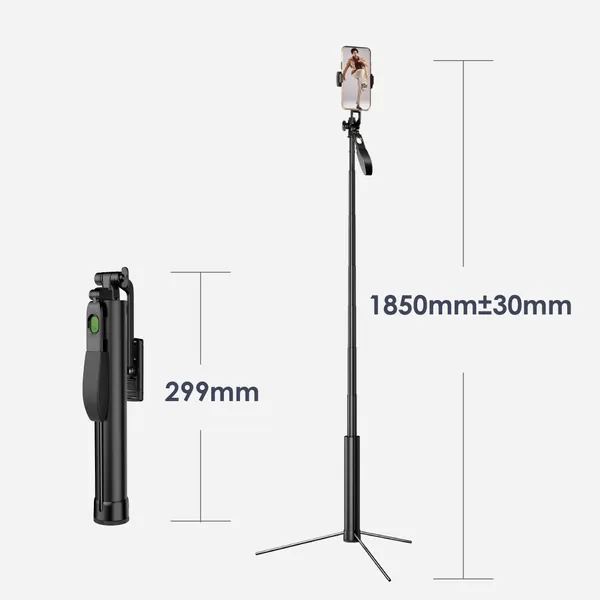 Oraimo SmartTripod 2 – 360° Tripod Gimbal Stabilizer for Smartphone (OLS-201A)
