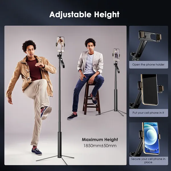 Oraimo SmartTripod 2 – 360° Tripod Gimbal Stabilizer for Smartphone (OLS-201A)