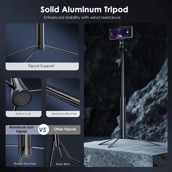 Oraimo SmartTripod 2 – 360° Tripod Gimbal Stabilizer for Smartphone (OLS-201A)