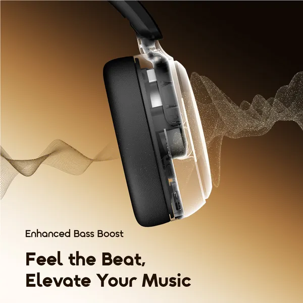 oraimo BoomPop N Wireless Hybrid Noise Cancelling Over-Ear Headphones