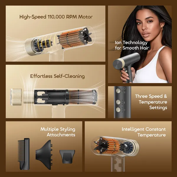 oraimo Swift Dry High-Speed Motor Hair Dryer