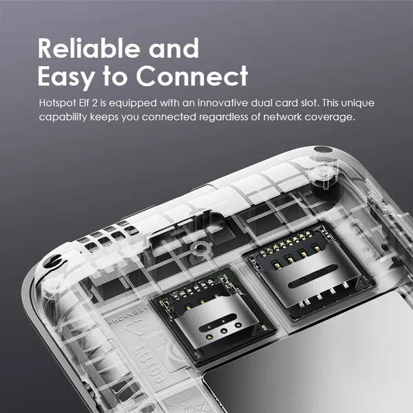 Oraimo Hotspot Elf 2 – 150Mbps 4G Mobile Hotspot (OM102)