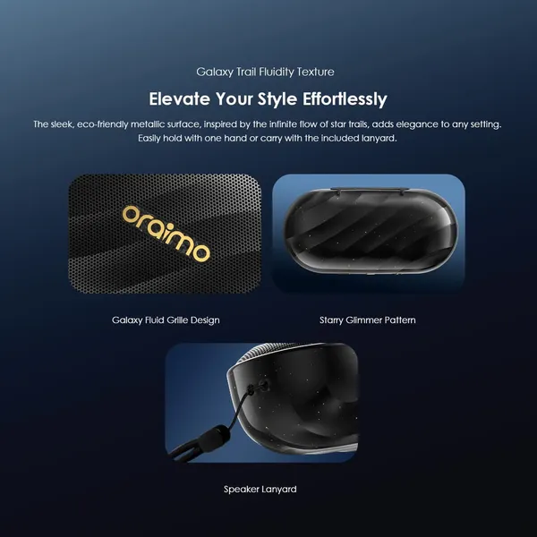 Oraimo SpaceBox 8W FM Wireless Speaker (OBS-382)