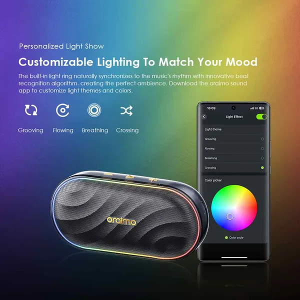 Oraimo SpaceBox 8W FM Wireless Speaker (OBS-382)