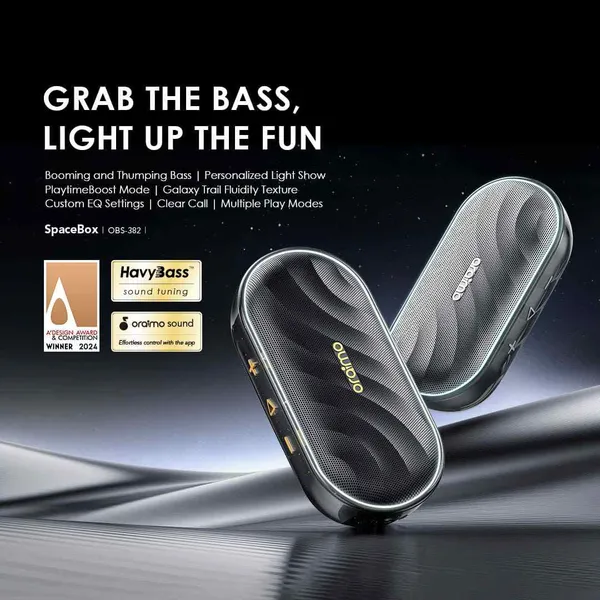 Oraimo SpaceBox 8W FM Wireless Speaker (OBS-382)