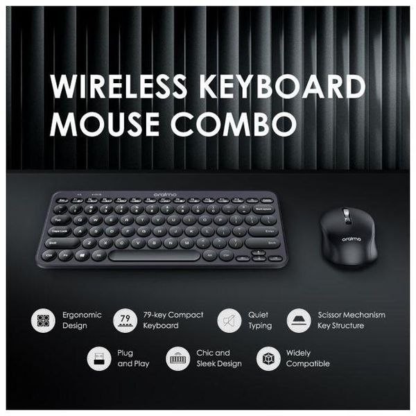 Oraimo Wireless Keyboard & Mouse Kit (OF-KK60)