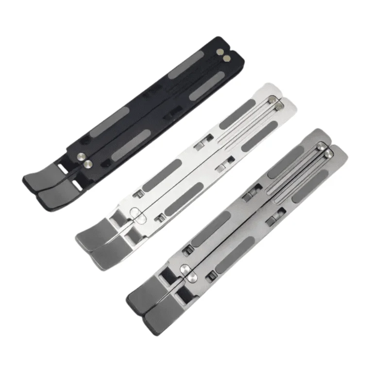 Aluminum Adjustable Laptop Stand – 6-Level Height Support