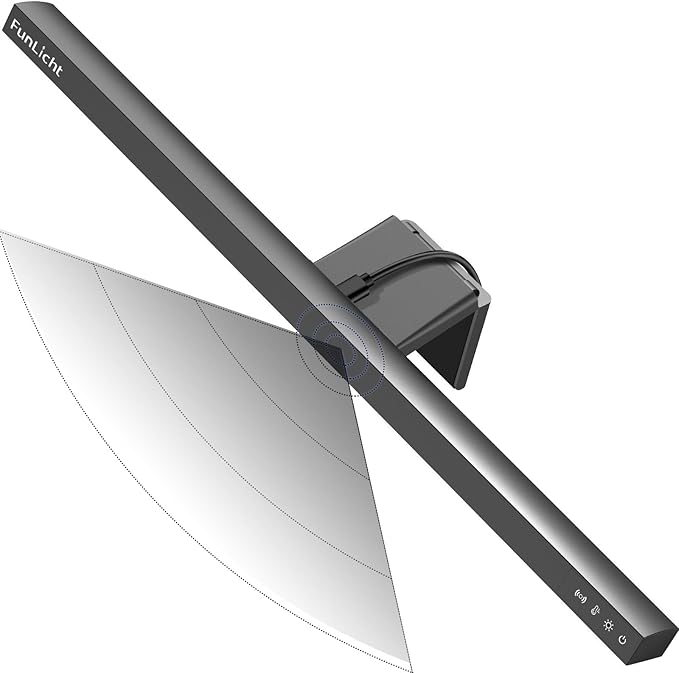 Computer Monitor Light Bar – Auto On/Off Eye-Caring Screen Lamp (Funlicht)