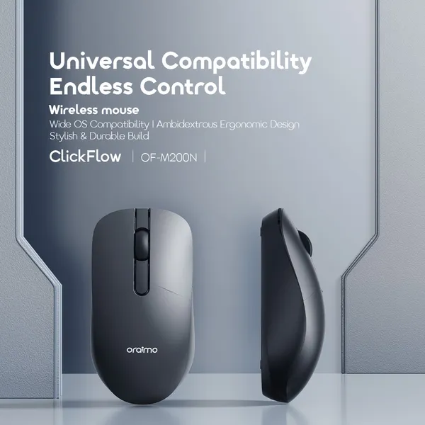 oraimo ClickFlow 1600 CPI Wireless Mouse
