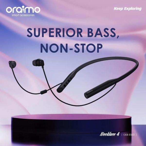 oraimo Necklace 4 ENC Wireless Neckband Earphone