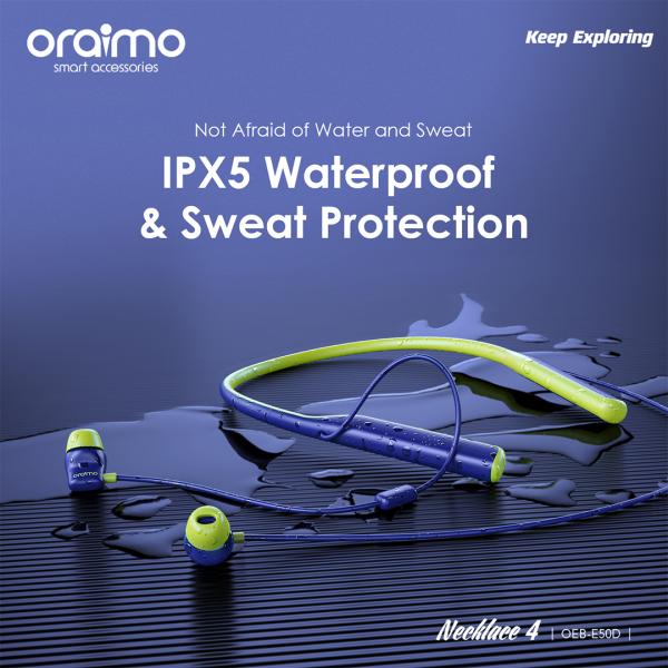 oraimo Necklace 4 ENC Wireless Neckband Earphone