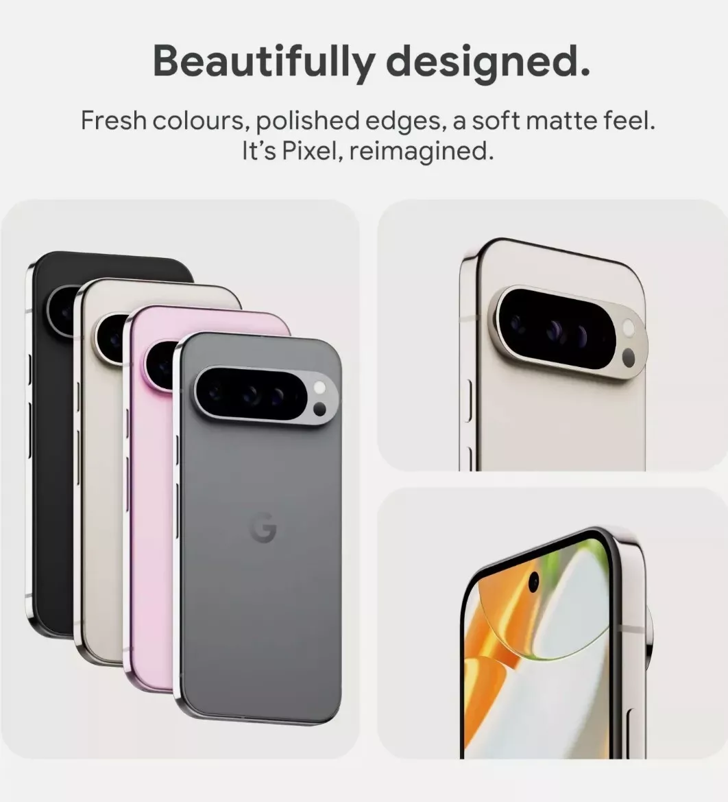 Google Pixel 9 Pro (2024) – 256GB, 16GB RAM, Unlocked Android AI Smartphone