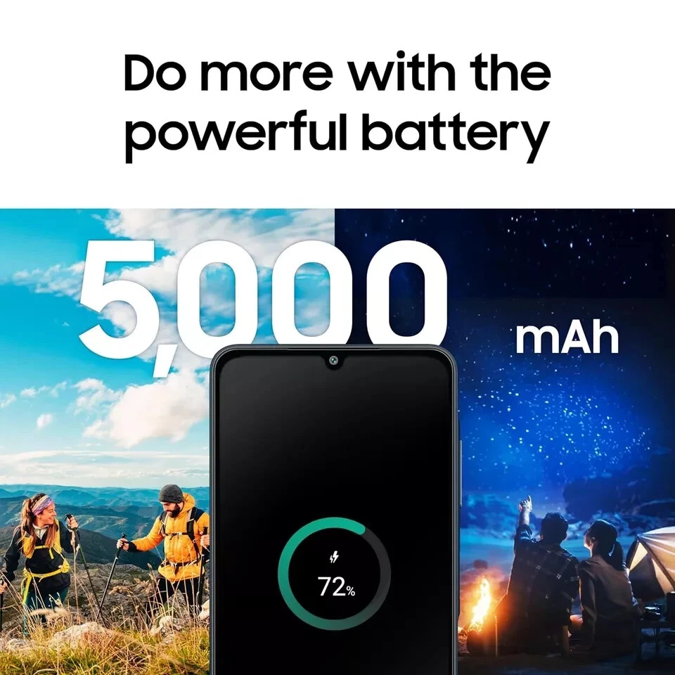 Samsung Galaxy A06 (2024) – 128GB, 4GB RAM, Unlocked Android Smartphone