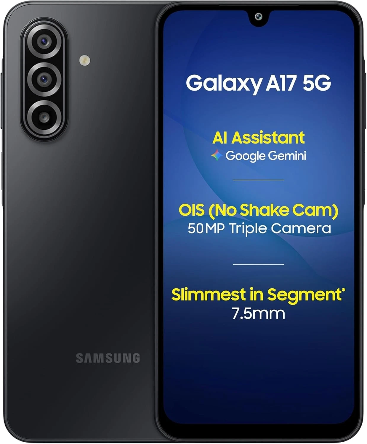 Samsung Galaxy A17 (2026) – 128GB, 6GB RAM, Unlocked Android Smartphone
