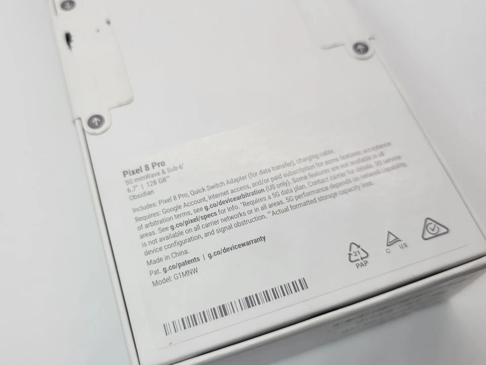 Google Pixel 8 Pro (2023) AI Smartphone – 128GB ROM, 12GB RAM