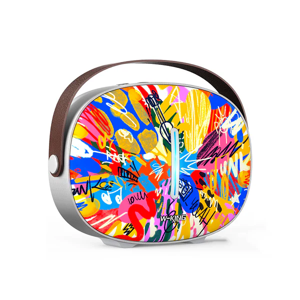 W-KING T8 II Portable Bluetooth Speaker – 96W Peak, Bass Reflex Tube, IPX6 Water-resistant