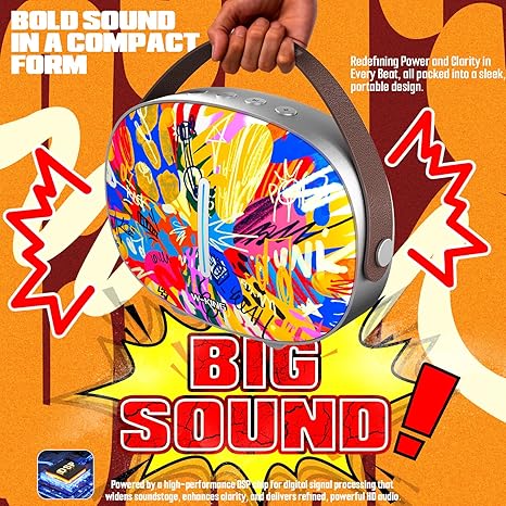 W-KING T8 II Portable Bluetooth Speaker – 96W Peak, Bass Reflex Tube, IPX6 Water-resistant