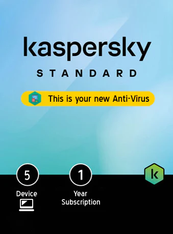 Kaspersky Standard 5 User Internet Security License