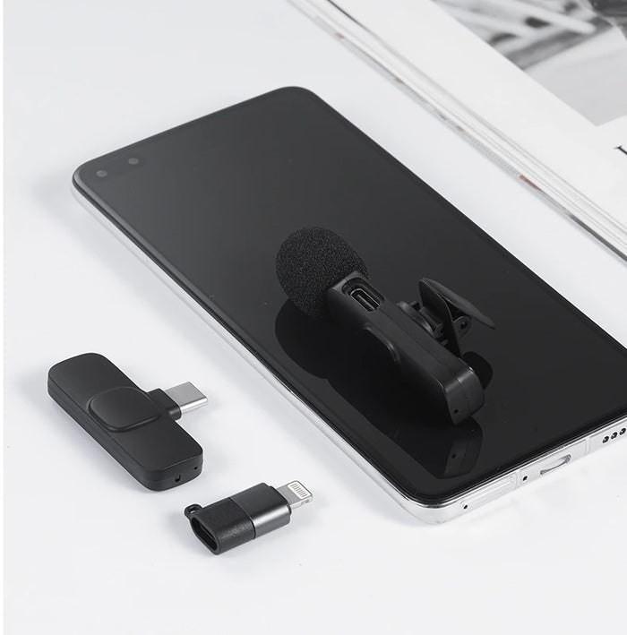 K9 Wireless Lavalier Microphone – Built-in Noise Reduction