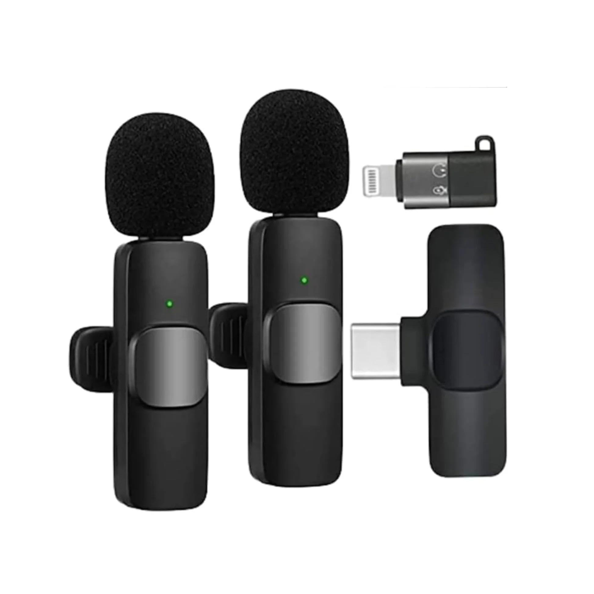 K9 Wireless Lavalier Microphone – Built-in Noise Reduction