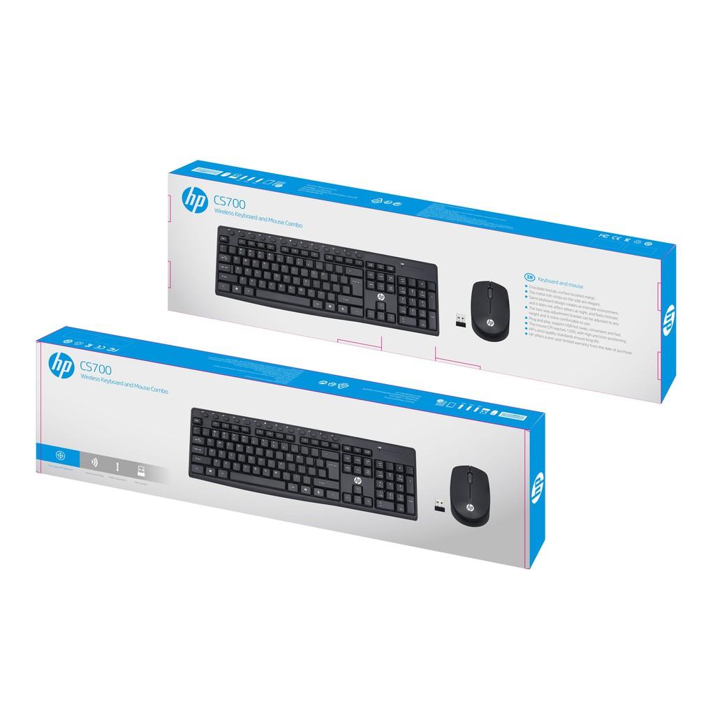 HP CS700 Wireless Keyboard and Mouse Combo